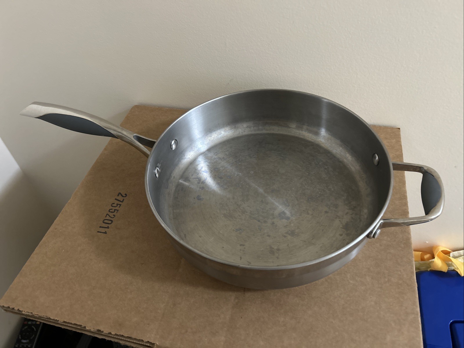 MasterClass “Premium Collection” Stainless Steel Pan See Pics For Size Used V G