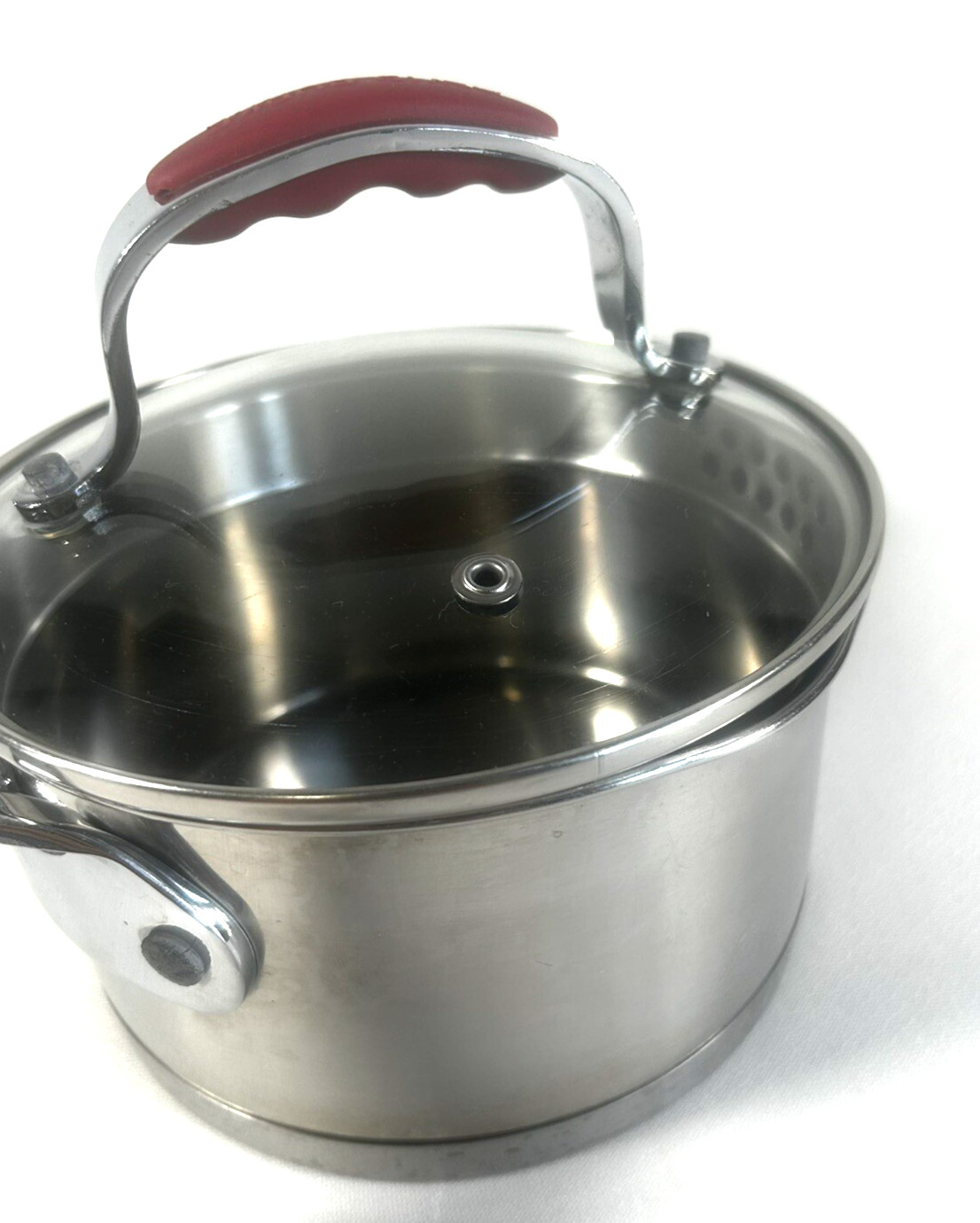 David Burke Gourmet Pro EZ Strain Commercial Grade 1.75 qt Saucepan