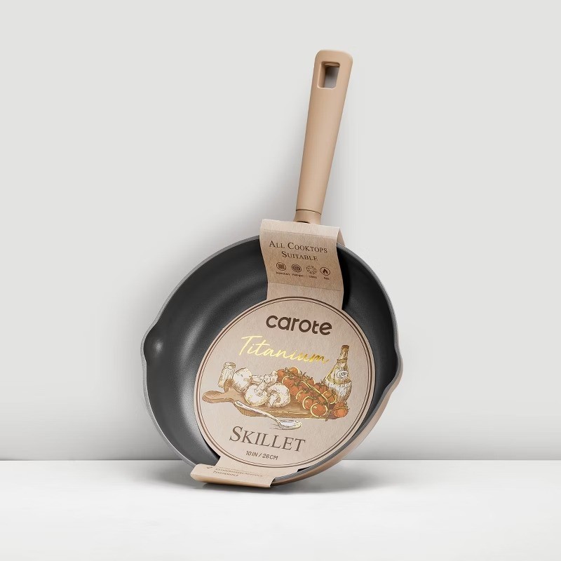 10″ Nonstick Fry Pan Taupe