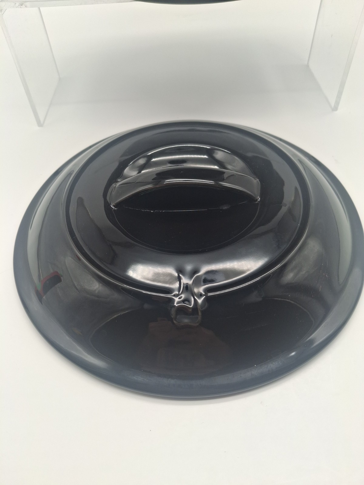 Xtrema Sauce Pot 3.5 qt Black Ceramic Stovetop Microwave Oven Safe with Lid