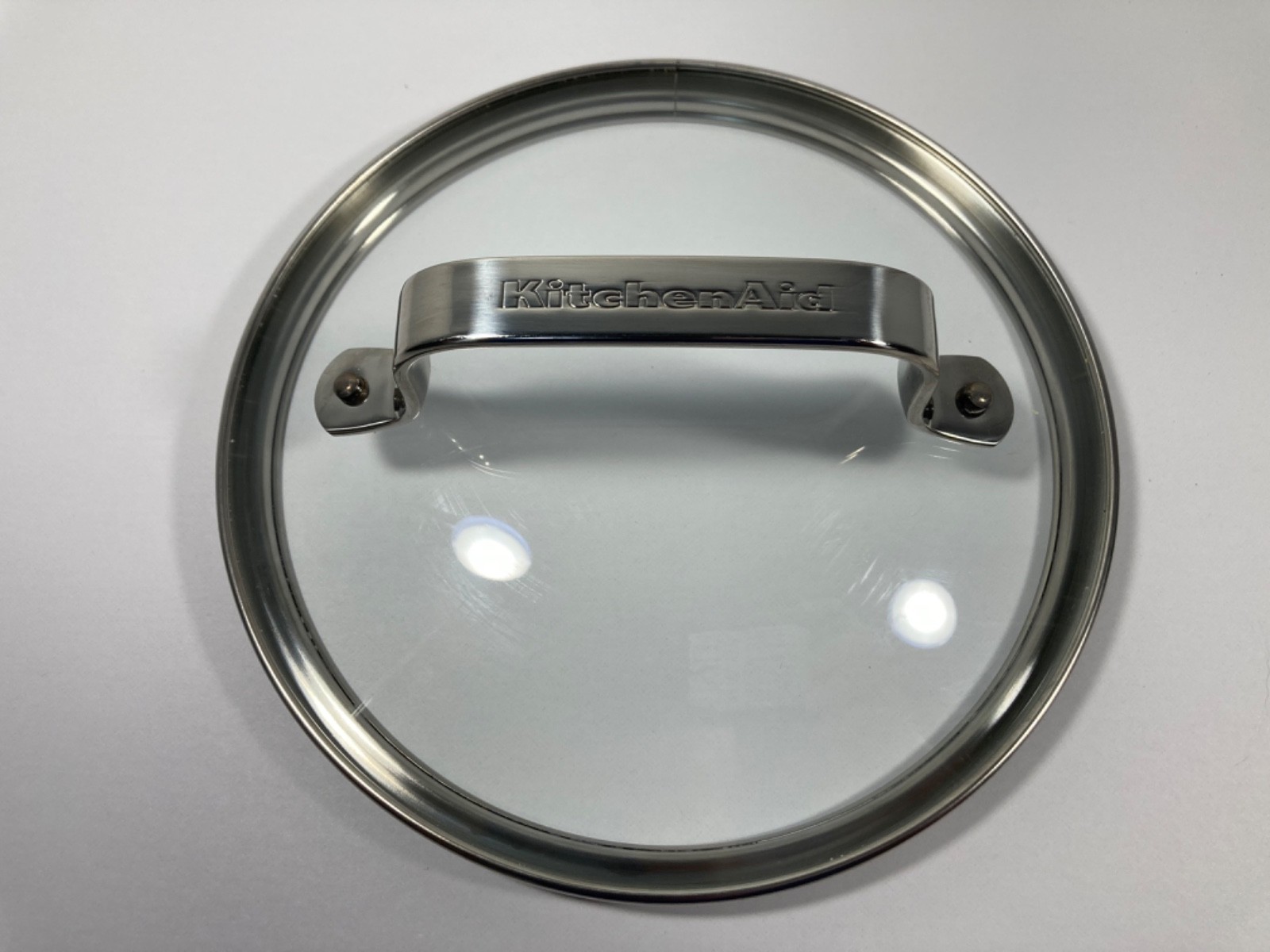 KitchenAid Glass Replacement Lid 6 3/4” Frying Pot/Pan/skillet Stainless Handle