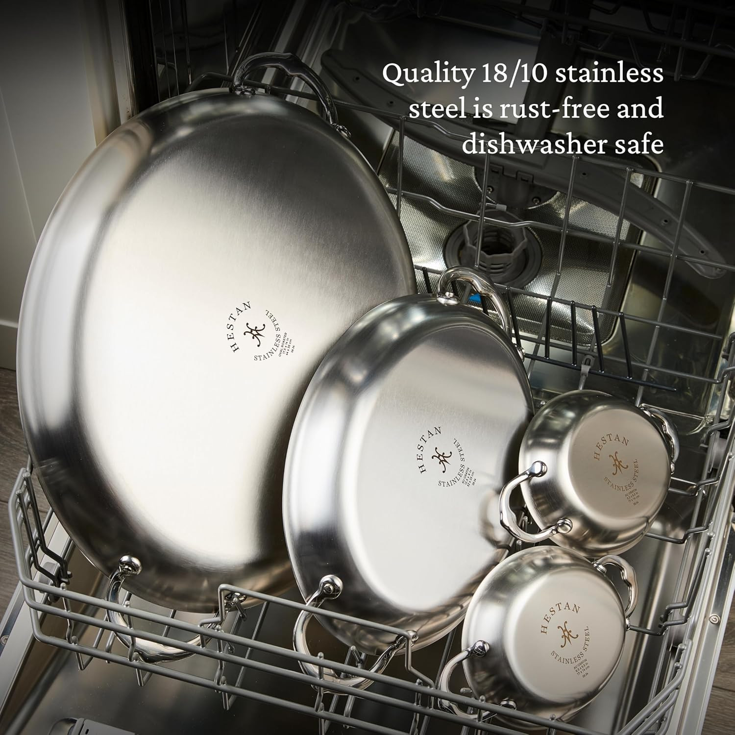 Provisions 2-Quart Stainless Steel Oval Au Gratin Dish – Medium Clad Cookware