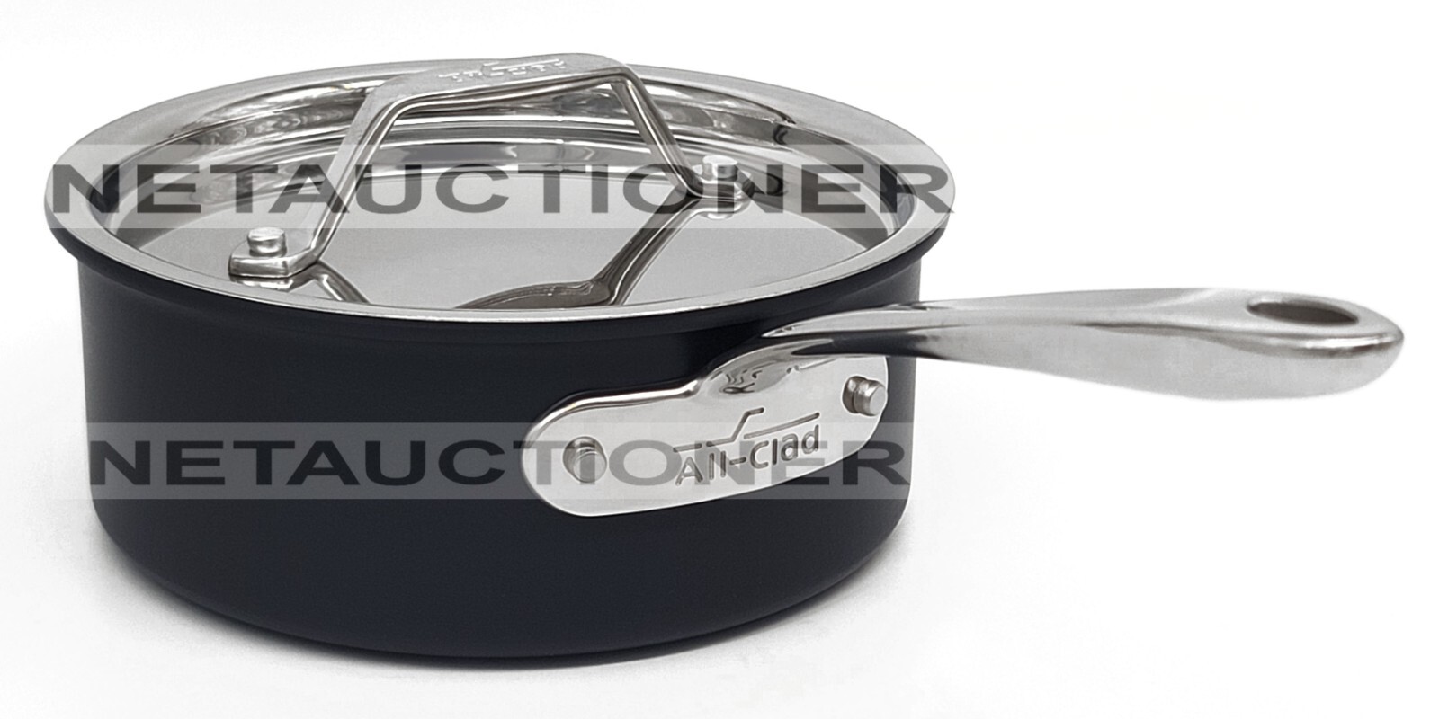 New ALL-CLAD HA1 Curated Hard Anodized Nonstick 2 Qt (1.9 L) Saucepan with Lid