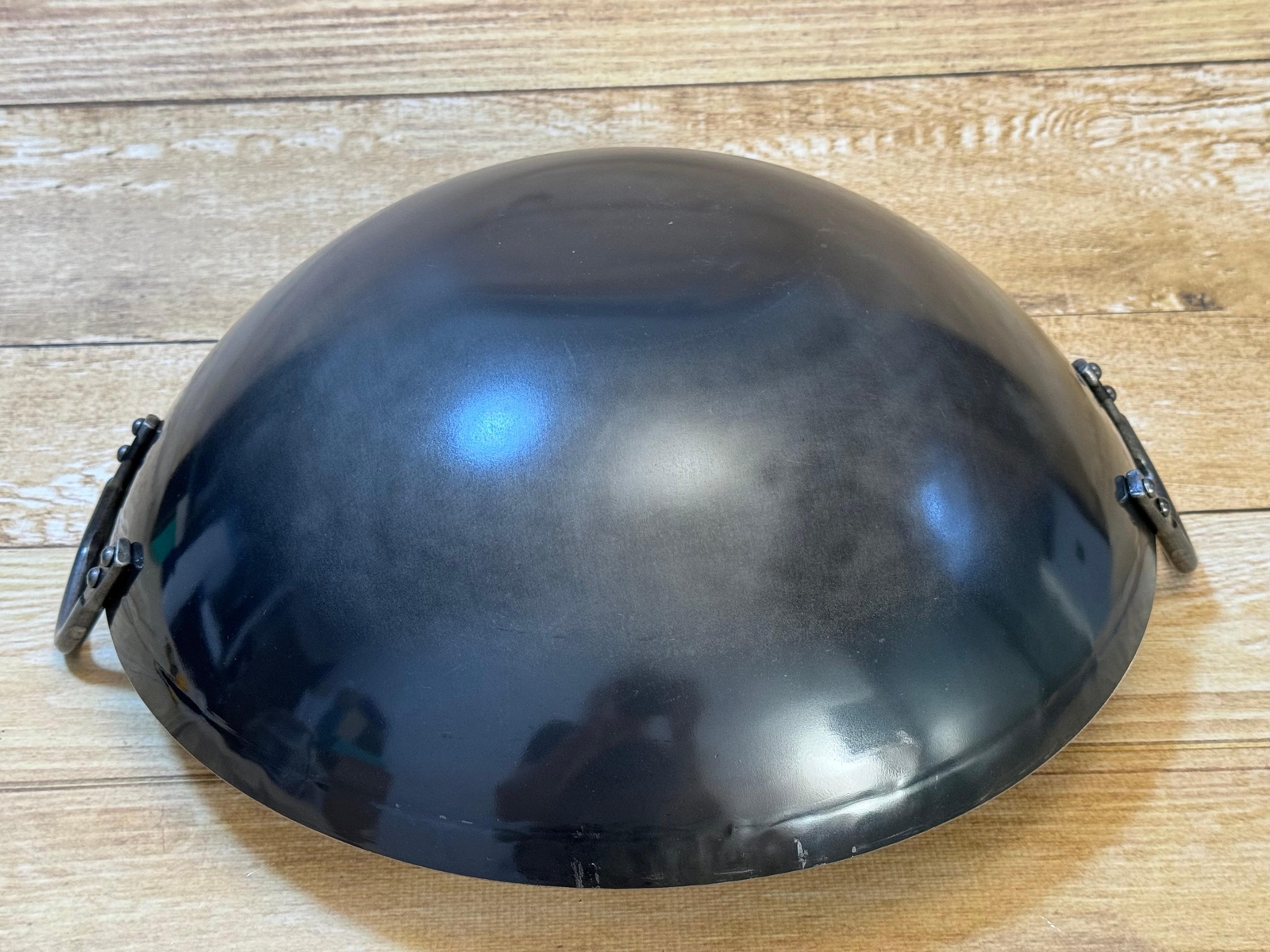 Yamada 36 cm Iron punched two-handed wok thickness 1.2 mm ATY9336