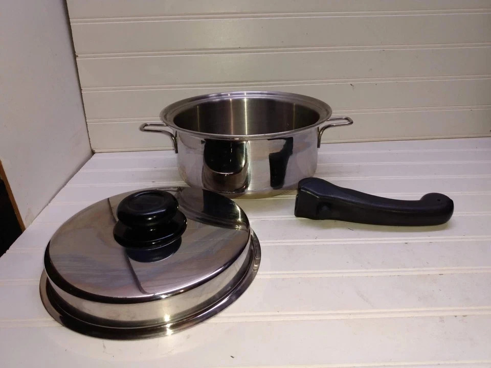 Saladmaster Insert 5Qt TP304S Surgical Steel 10 1/4″ Steamer Colander & Lid