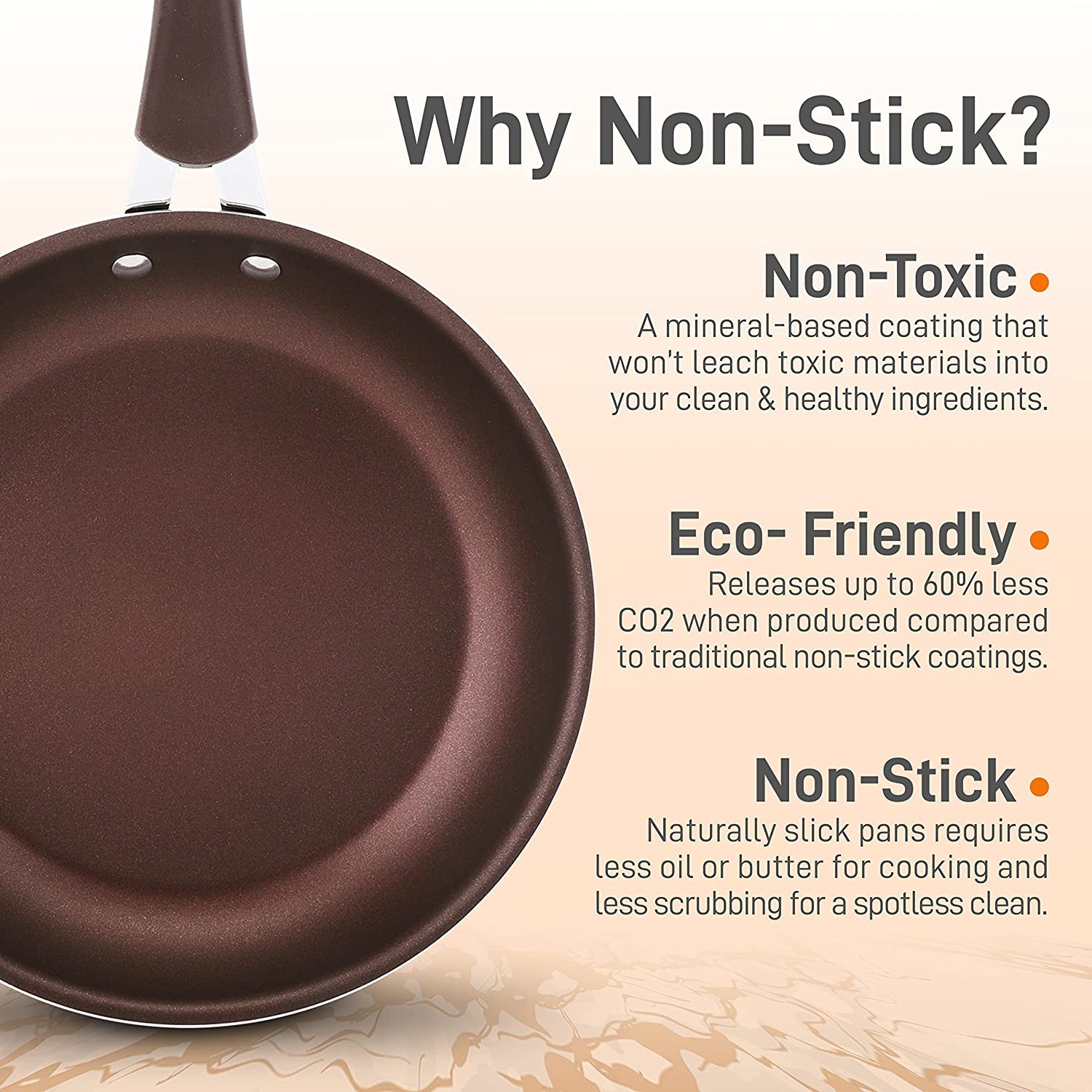Nutrichef NCCW14SBRLFP Cookware-Large Fry Pan