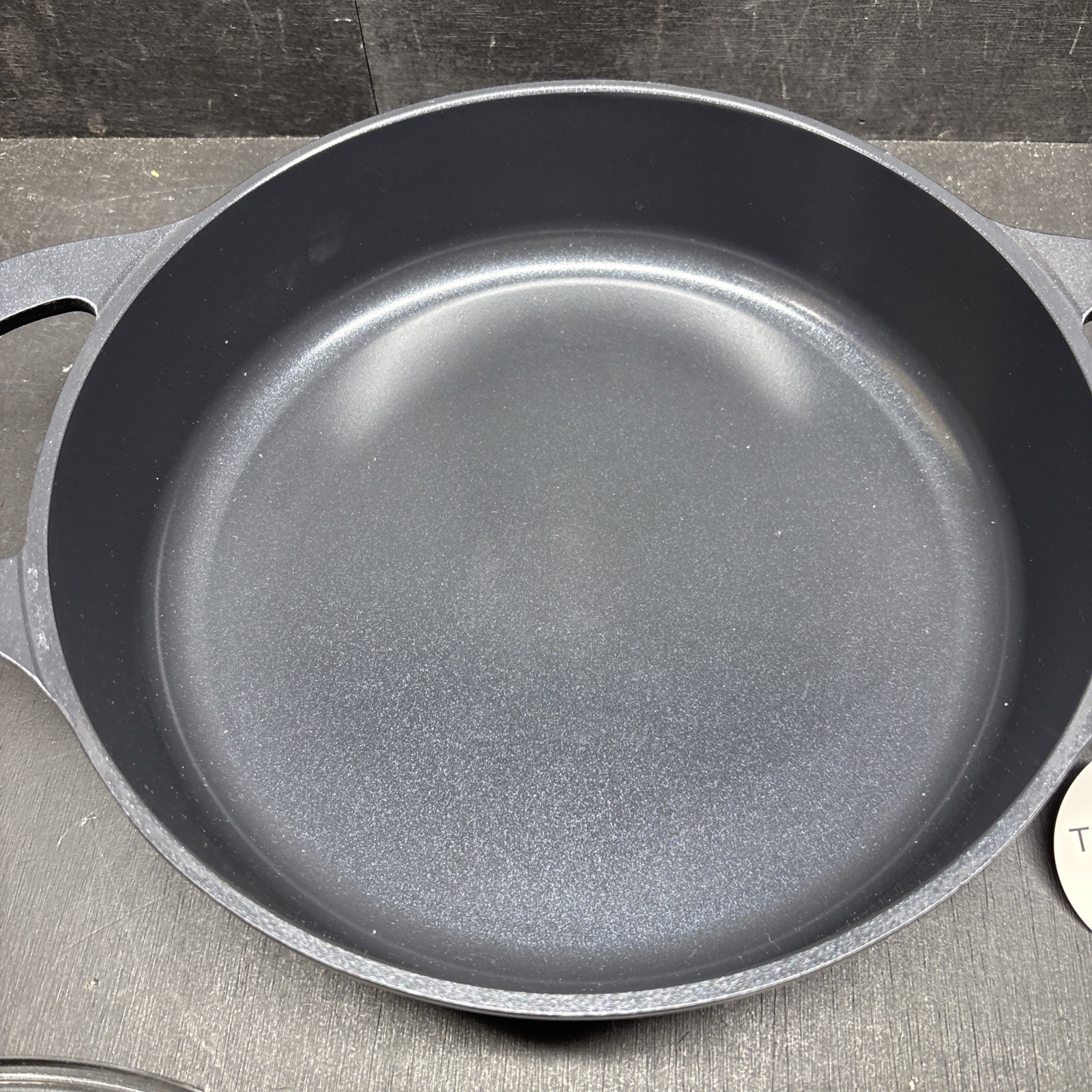 Technique 4.2-qt Nonstick Cast Aluminum Braiser w/ Glass Lid