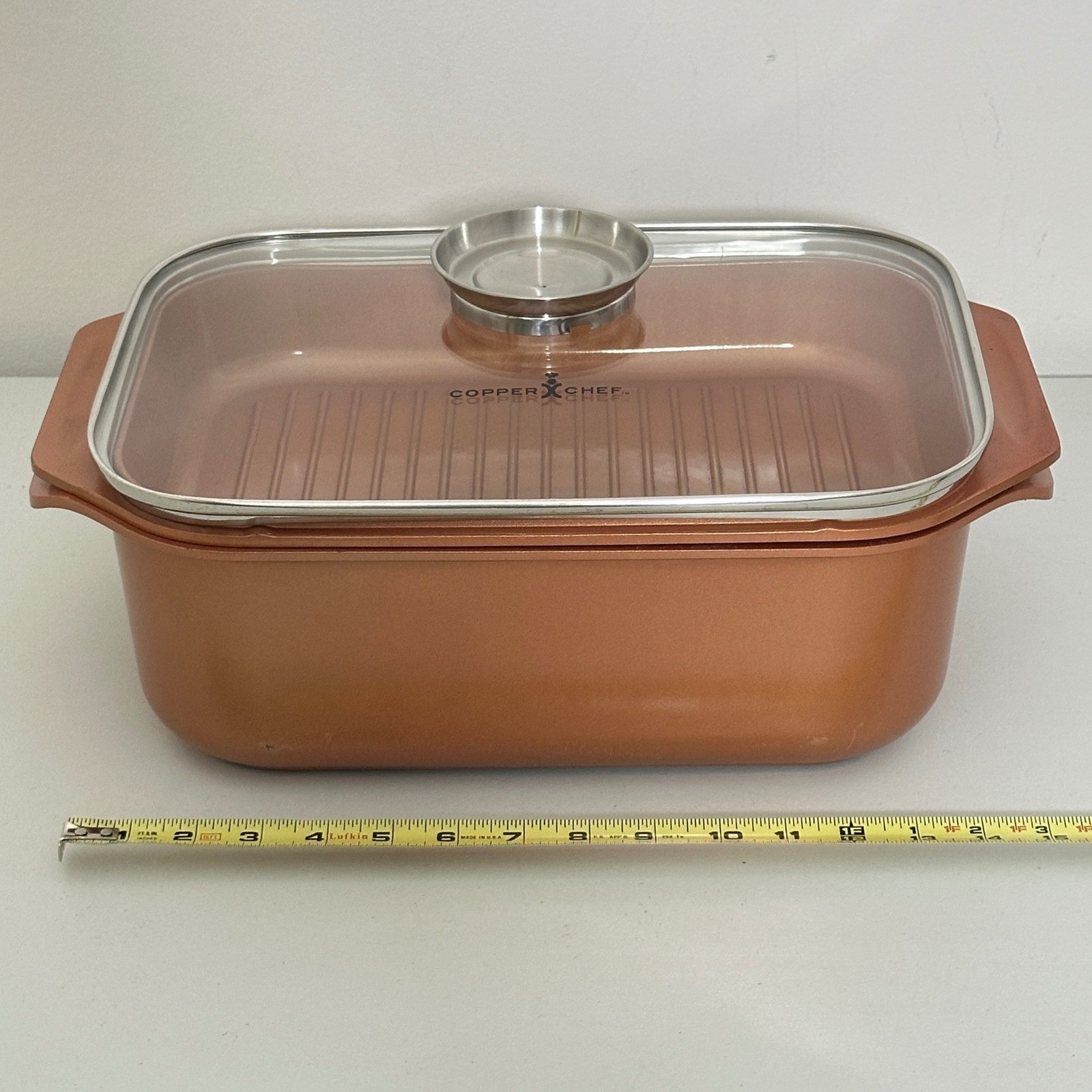 Copper Chef Wonder Cooker 14 In 1 Multi Use 12.5 QT 4PC Set Cookware Kitchenware