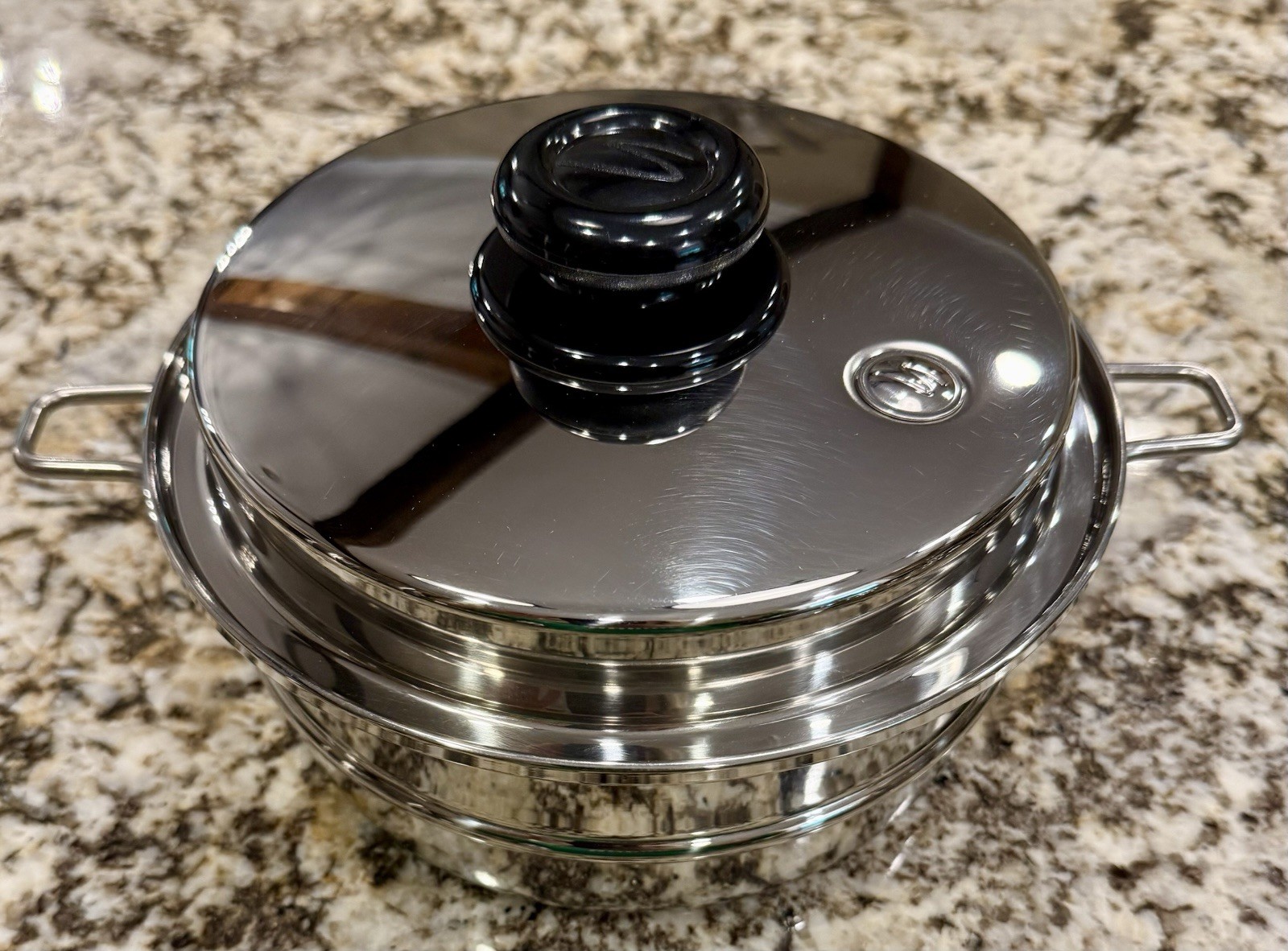 Saladmaster Skillet Versa Surgical Stainless Sauce Pan Steamer Insert Vapo Lid