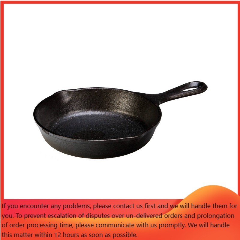 Lodge 6.5″ Cast Iron Skillet, Oven/Broiler Safe, Gas & Induction, Black