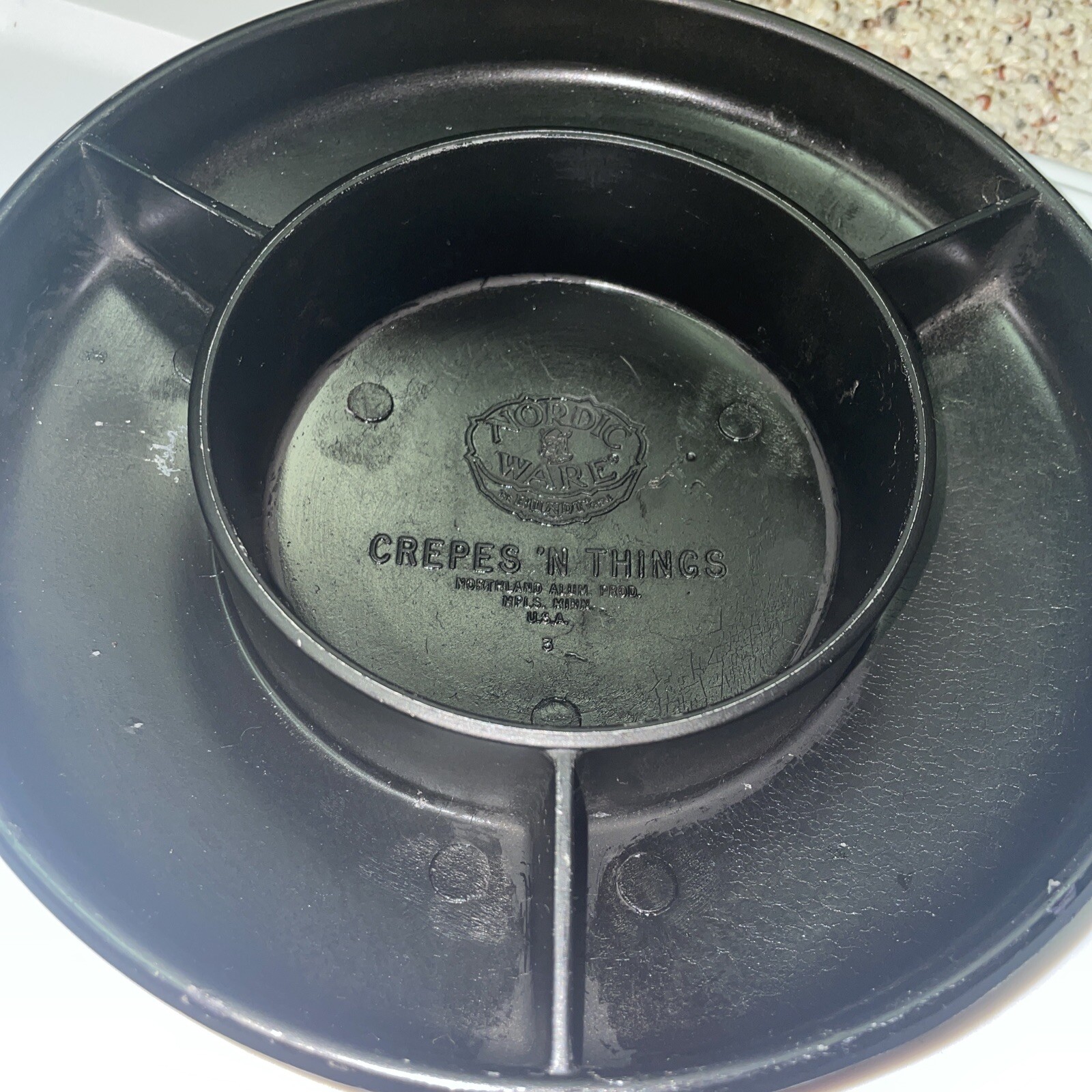 Nordic Ware Crepes ‘N Things Pan, Used, Northland Alum. Prod., Mpls, MN