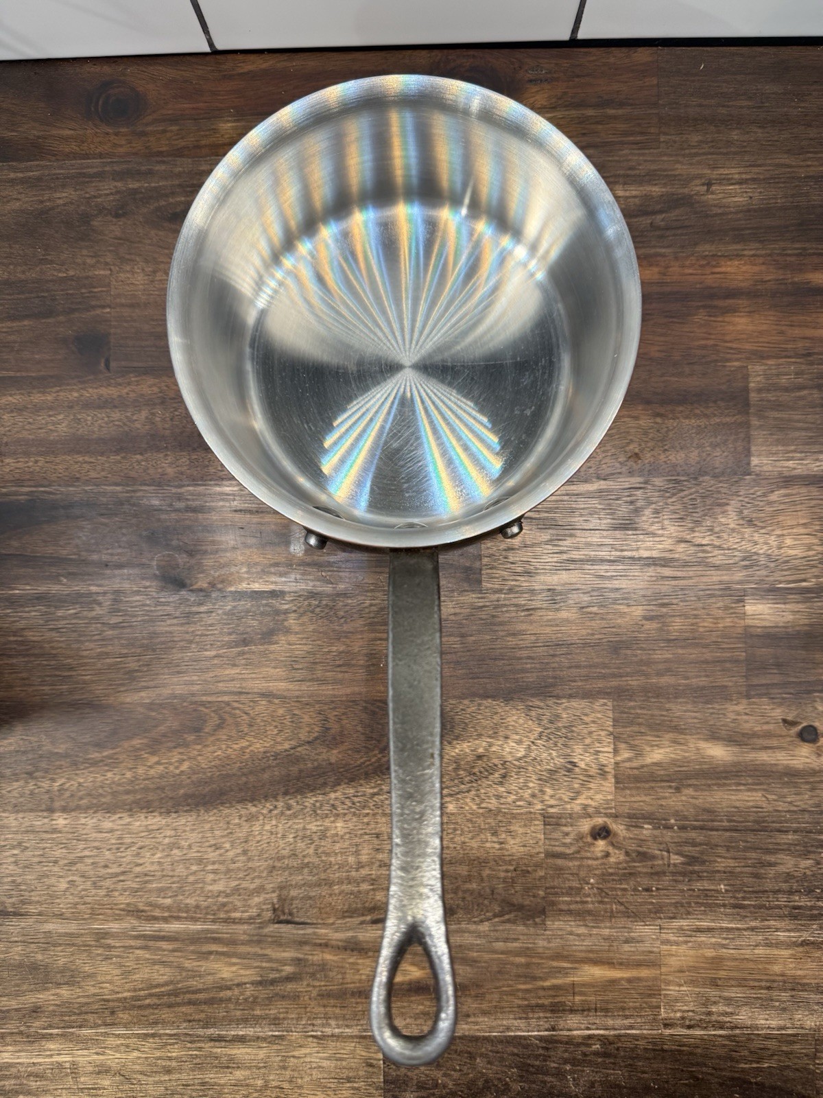 Mauviel Copper Saucepan, Stainless Steel Lined. Made In France