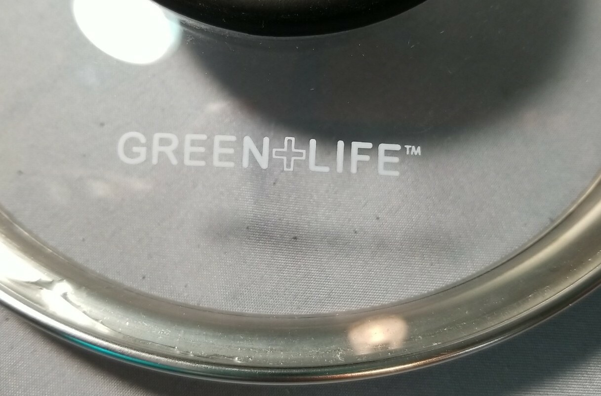 Green Life Replacement Clear Glass Lid 6 in Inner Black Silicone Handle