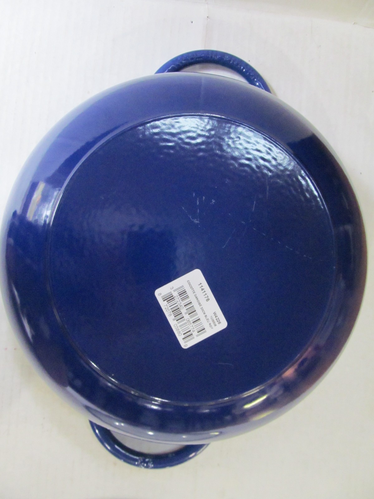 Staub everything braiser 6 qt 32cm 114176 royal blue NEW 5″ deep 13″ wide