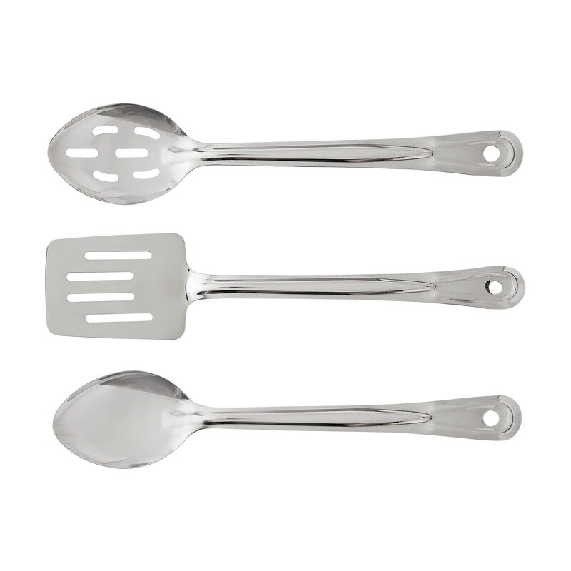 Stainless Steel 10 Pcs Cookware Set Induction Safe Kitchenware Essential Sliver