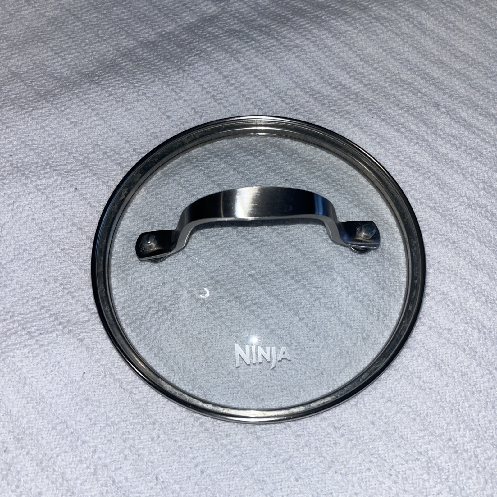 Ninja Replacement Glass & Metal Lid For Pot Pan 7″ ID Inner Rim