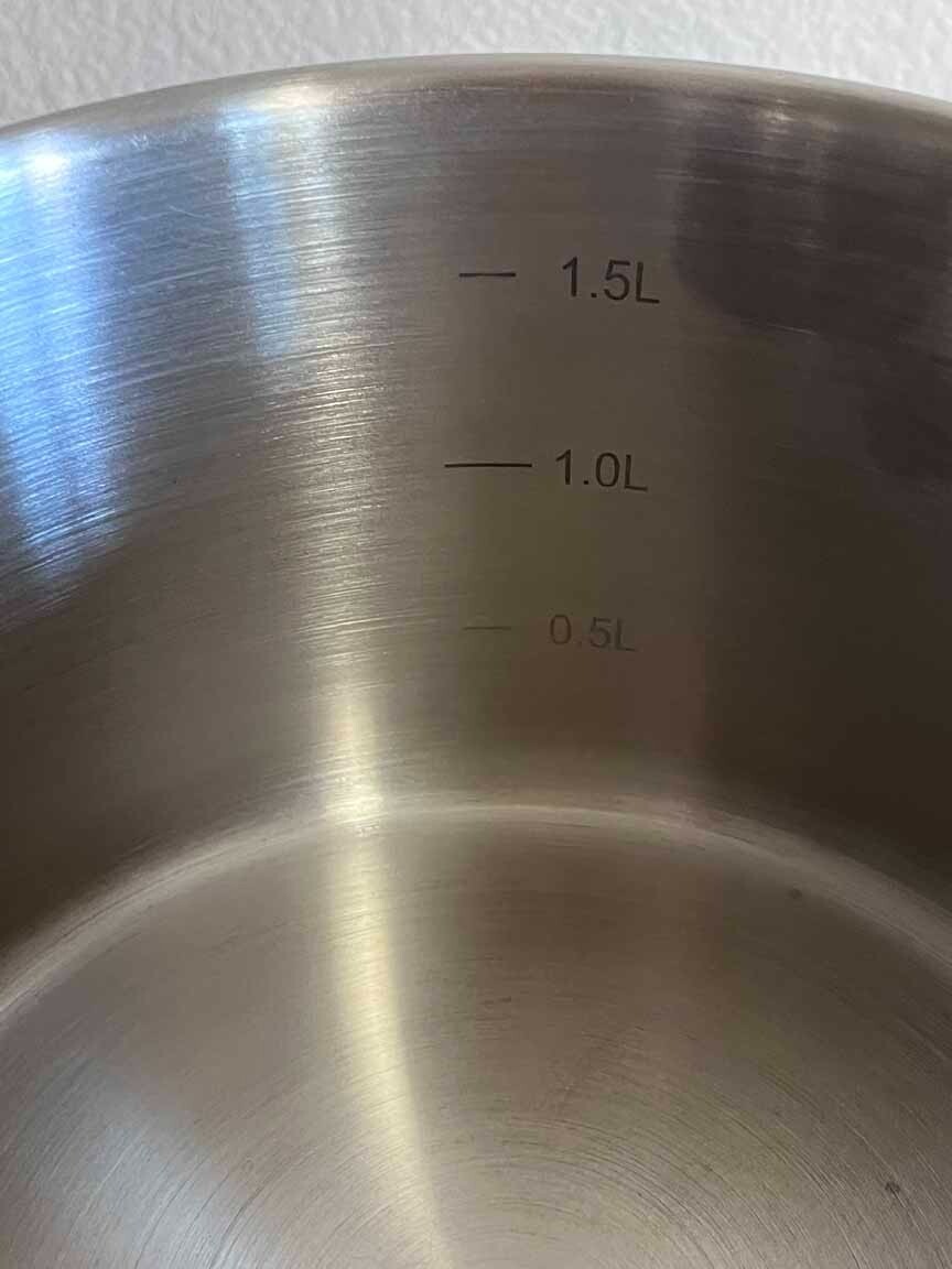 Masterclass Premium Cookware 2 Qt. Stockpot & Lid 18/10 Polished Stainless Steel