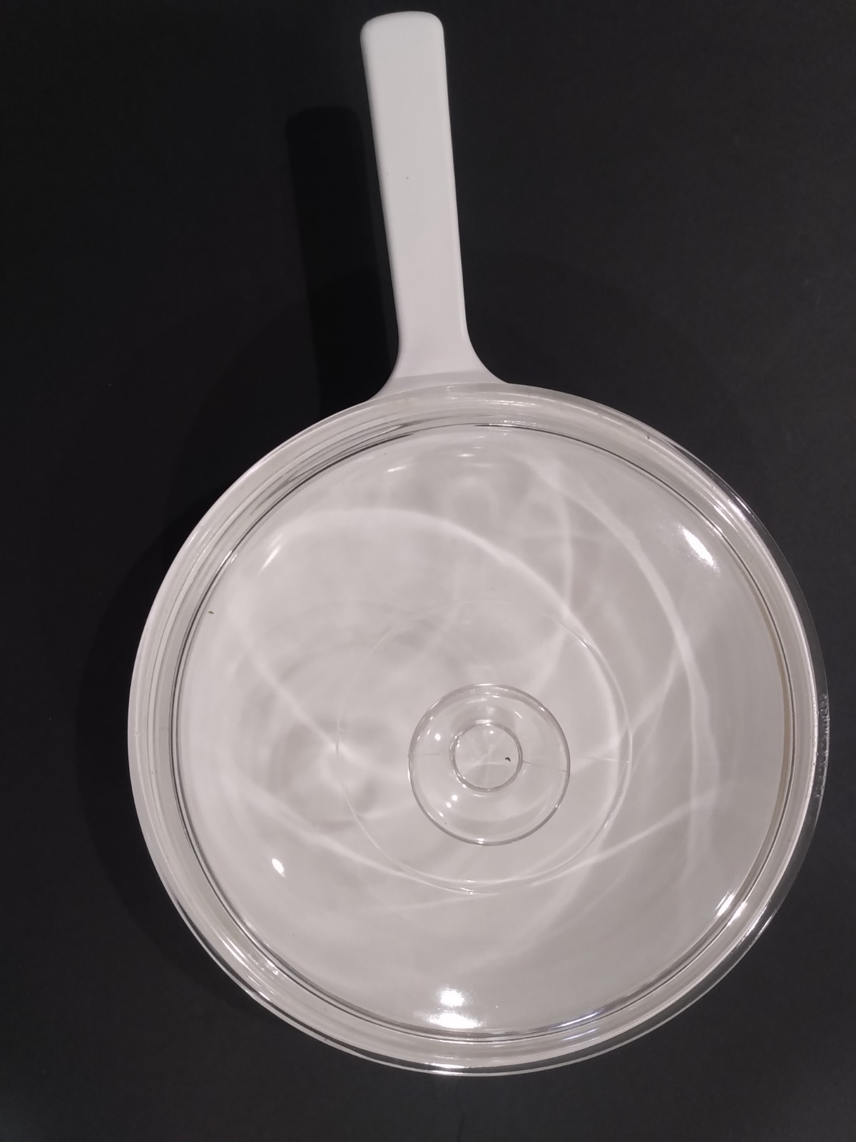 Corning Ware Range Topper N 10B Frost White with lid- 10 inch skillet