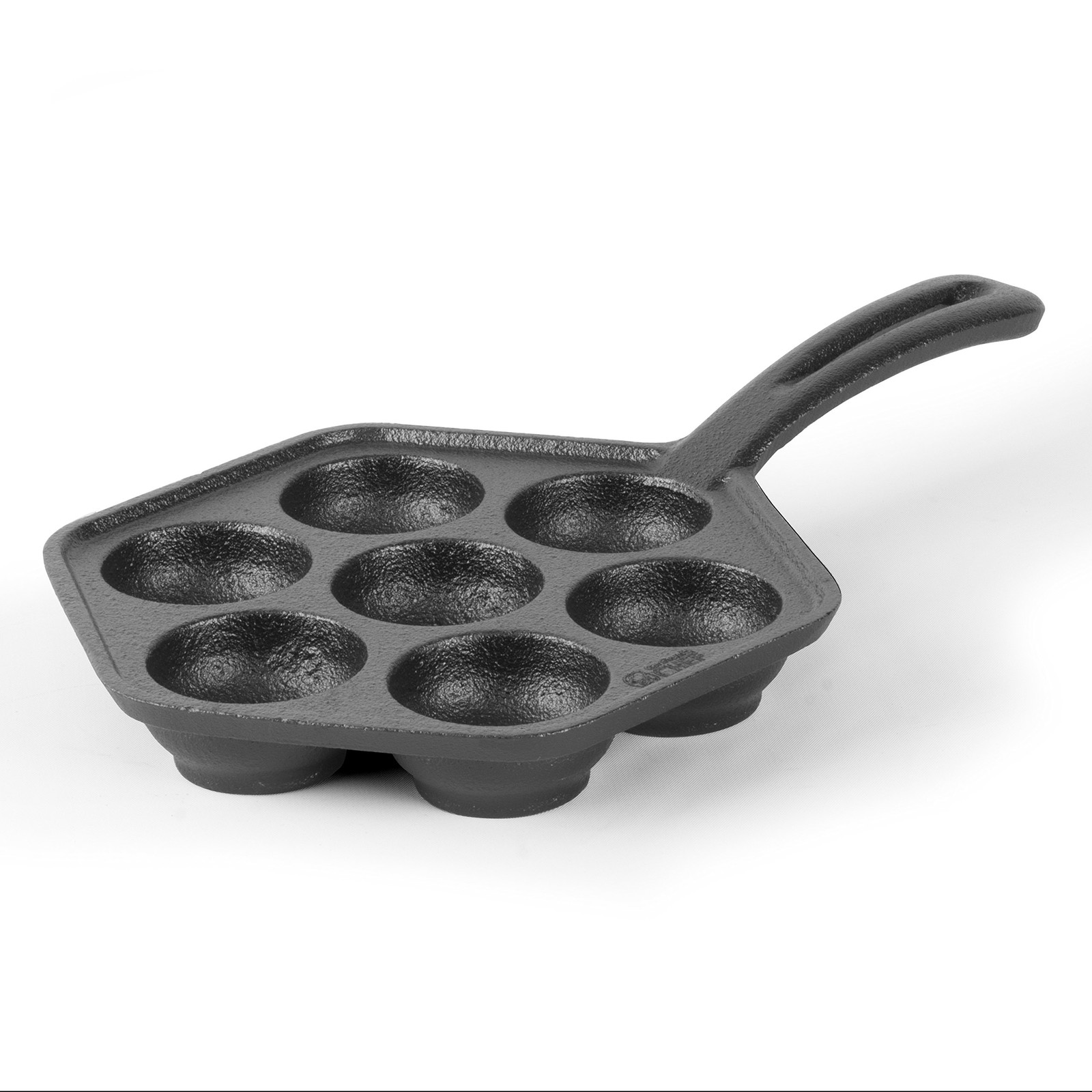 Cast Iron Danish Aebleskiver Pan, Preseasoned Cast Iron Cookware for Pancake …